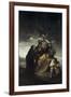 The Spell or the Witches-Francisco de Goya-Framed Art Print