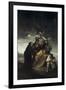 The Spell or the Witches-Francisco de Goya-Framed Art Print