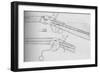 The Spencer Magazine Gun Used in the American Civil War, 1884-null-Framed Giclee Print