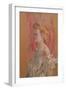 The Sphinx, 1898 (Oil on Cardboard)-Henri de Toulouse-Lautrec-Framed Giclee Print