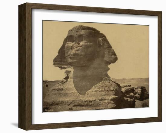 The Sphinx, 19th Century-Science Source-Framed Giclee Print