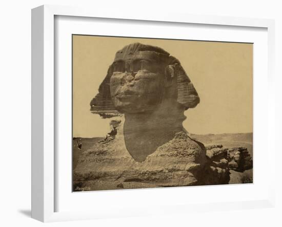 The Sphinx, 19th Century-Science Source-Framed Giclee Print