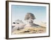 The Sphinx, 19th Century-Emile Prisse d'Avennes-Framed Giclee Print