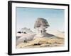 The Sphinx, 19th Century-Emile Prisse d'Avennes-Framed Giclee Print