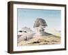 The Sphinx, 19th Century-Emile Prisse d'Avennes-Framed Giclee Print