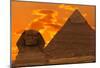 The Sphinx And Great Pyramid, Egypt-Dmitry Pogodin-Mounted Poster