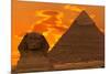 The Sphinx And Great Pyramid, Egypt-Dmitry Pogodin-Mounted Photographic Print