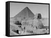 The Sphinx and Pyramid-null-Framed Stretched Canvas