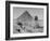 The Sphinx and Pyramid-null-Framed Photographic Print