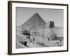 The Sphinx and Pyramid-null-Framed Photographic Print