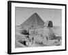 The Sphinx and Pyramid-null-Framed Photographic Print