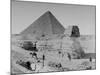 The Sphinx and Pyramid-null-Mounted Photographic Print
