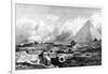 The Sphinx and Pyramids, Egypt, 1880-BH Fiedlen-Framed Giclee Print