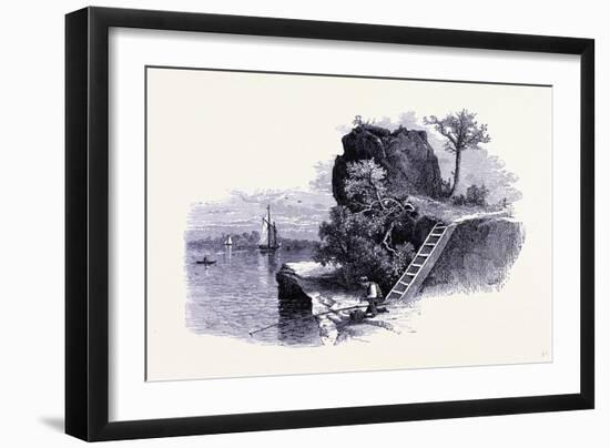 The Sphinx at Gibraltar United States of America-null-Framed Giclee Print