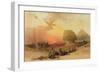 The Sphinx at Giza-David Roberts-Framed Giclee Print