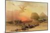 The Sphinx at Giza-David Roberts-Mounted Giclee Print