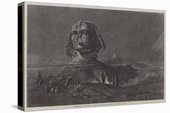 The Sphinx at Midnight, in the Exhibition of the Royal Academy-Frank Dillon-Stretched Canvas