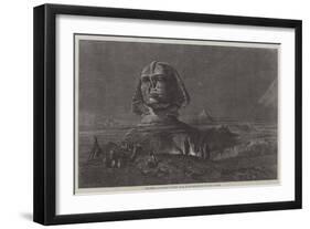 The Sphinx at Midnight, in the Exhibition of the Royal Academy-Frank Dillon-Framed Giclee Print