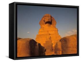 The Sphinx, Dream Stele, Giza, Egypt-Kenneth Garrett-Framed Stretched Canvas