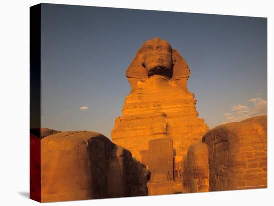 The Sphinx, Dream Stele, Giza, Egypt-Kenneth Garrett-Stretched Canvas