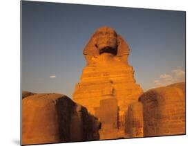 The Sphinx, Dream Stele, Giza, Egypt-Kenneth Garrett-Mounted Photographic Print