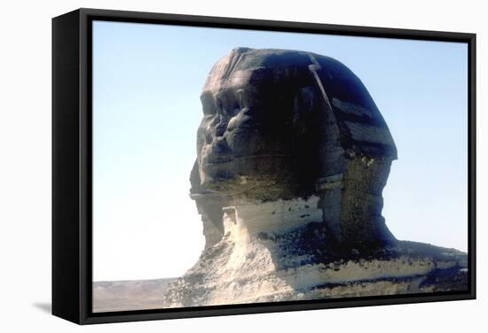 The Sphinx, Giza, Egypt, Period of Khafre, 4th Dynasty, 26th Century Bc-CM Dixon-Framed Stretched Canvas