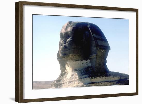 The Sphinx, Giza, Egypt, Period of Khafre, 4th Dynasty, 26th Century Bc-CM Dixon-Framed Photographic Print