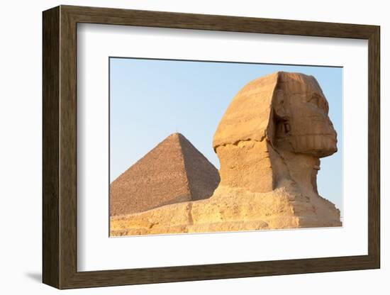 The Sphinx of Giza - Cairo, Egypt-demerzel21-Framed Photographic Print