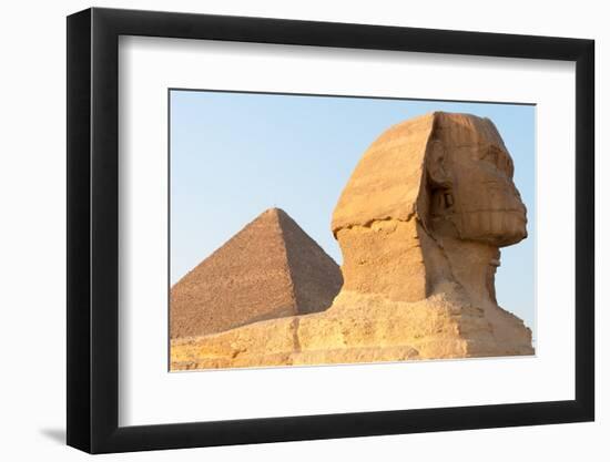 The Sphinx of Giza - Cairo, Egypt-demerzel21-Framed Photographic Print