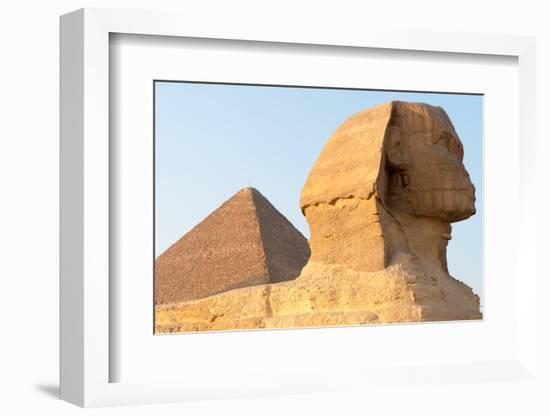 The Sphinx of Giza - Cairo, Egypt-demerzel21-Framed Photographic Print