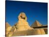 The Sphinx, Pyramids at Giza, Egypt-Kenneth Garrett-Stretched Canvas