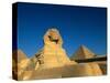 The Sphinx, Pyramids at Giza, Egypt-Kenneth Garrett-Stretched Canvas