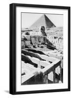 The Sphinx Temple, Cairo, Egypt, C1920S-null-Framed Giclee Print