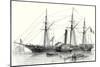 The 'Sphinx' the First Steam Warship from the French Navy Built in 1830-null-Mounted Giclee Print