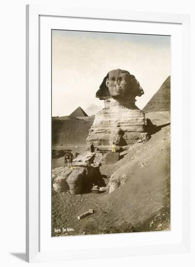 The Sphinx-null-Framed Art Print