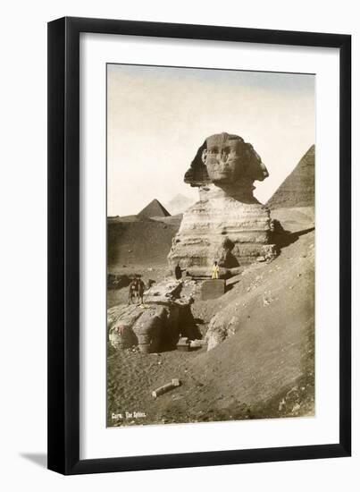 The Sphinx-null-Framed Art Print