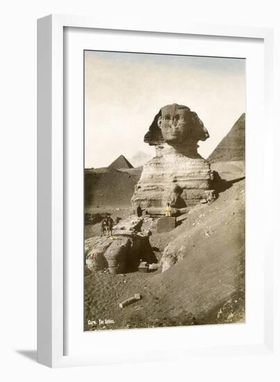 The Sphinx-null-Framed Art Print