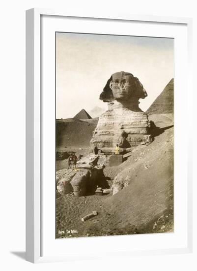 The Sphinx-null-Framed Art Print