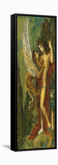 The Sphinx-Gustave Moreau-Framed Stretched Canvas