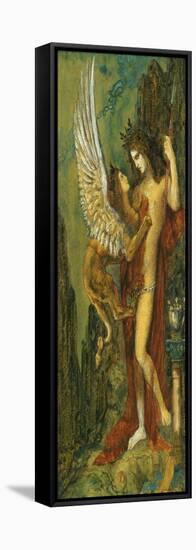 The Sphinx-Gustave Moreau-Framed Stretched Canvas