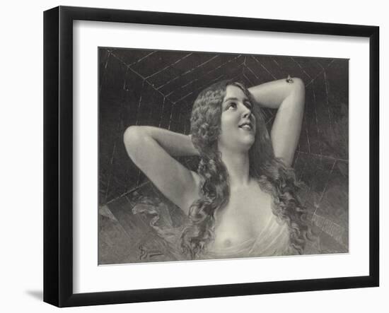 The Spider-null-Framed Giclee Print