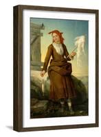 The Spinner, 1866-Valeriano Dominguez Becquer-Framed Giclee Print