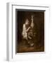 The Spinner (Oil on Canvas)-Thomas Cowperthwait Eakins-Framed Giclee Print