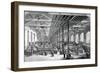 The Spinning Room in the Shadwell Rope Works, C1880-null-Framed Giclee Print