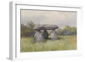 The Spinster Rock, Drewsteignton , C.1895-96-Frederick John Widgery-Framed Giclee Print