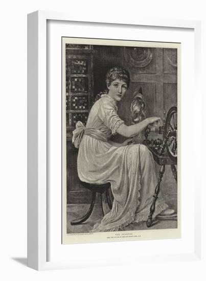 The Spinster-Edwin Long-Framed Giclee Print