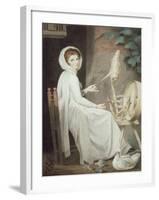 The Spinster-George Romney-Framed Giclee Print