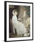 The Spinster-George Romney-Framed Giclee Print