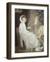 The Spinster-George Romney-Framed Giclee Print