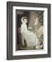 The Spinster-George Romney-Framed Giclee Print